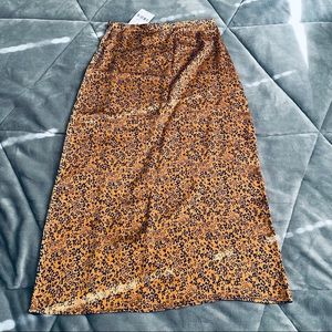 Forever 21 silky maxi skirt